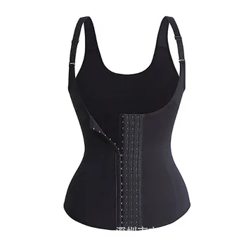 

Waist Trainer rubber Waist seal 4 four-breasted postpartum abdominal corset