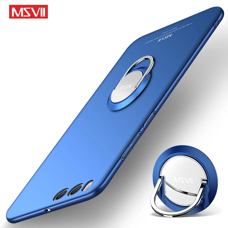 Mi Note 3 Чехол MSVII палец кольцо Ультра Тонкие Матовые чехлы чехол s для Xiaomi mi Pro