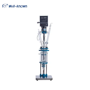 

Small Volume Reflux Condensation Lab Distillation Jacketed Glass Reactor Vessel