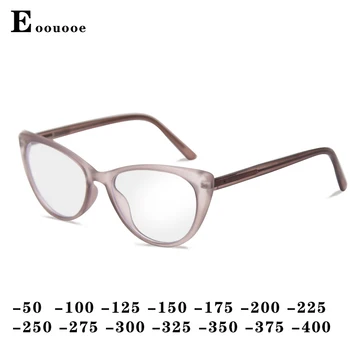 

TR90 Cat Eyewear Glasses Frame Women Myopia Lens -50 -75 -100 -125 -150 -175 -200 -225 -250 -275 -300