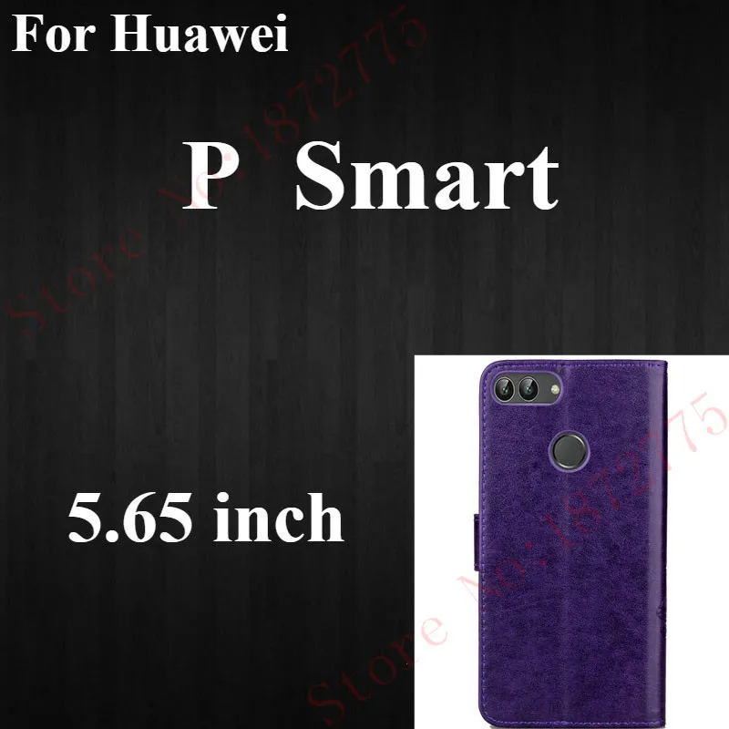 Huawei P Smart Чехол для huawei P20 P8 P10 P9 Lite Mini Honor 9 5A 6A 8 5C 7C 6X Коврики 10 Lite Y3 Y5 II Y9 Y6 7A Pro P Smart флип-чехол - Цвет: Huawei P Smart