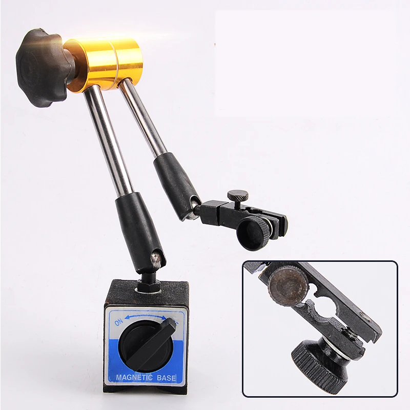 Dial Indicator Magnetic Holder Stand Base Micrometer Measuring Tool,dial indicator gauge,dial indicator holder,dial indicator