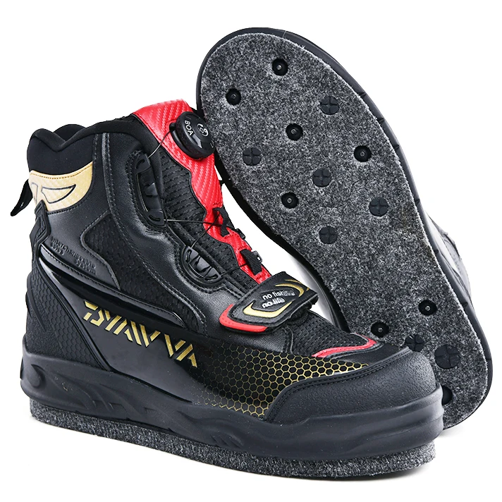 New Type of Fishing Shoes in 2019 men's shoes Waterproof Skid-proof  Reef-climbing Shoes Air-permeable and Warm-keeping