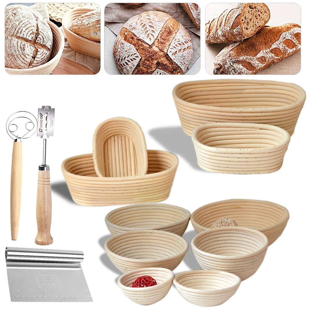 Banneton Proofing Basket Brotform Bread Dough Rising Proving Rattan Natural Banneton Proofing Basket Brotform Bread Dough Rising Proving Rattan Natural