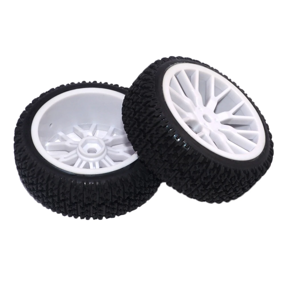 4pcs 1:16 Rally Tire Off-road Car Tires Buggy Tyres Pull Rally Wheels for RC Car Parts