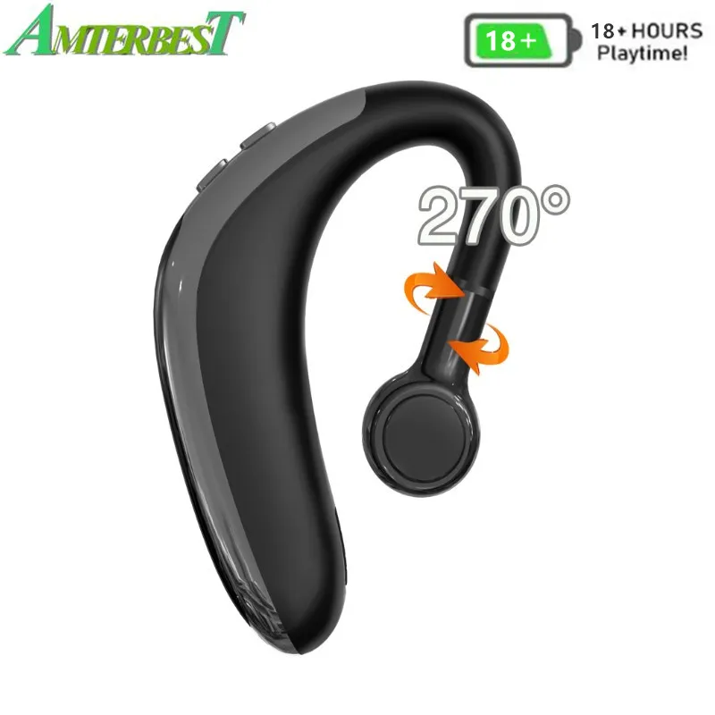 Bluetooth наушники AMTERBEST беспроводные с крючком|Наушники и гарнитуры| |