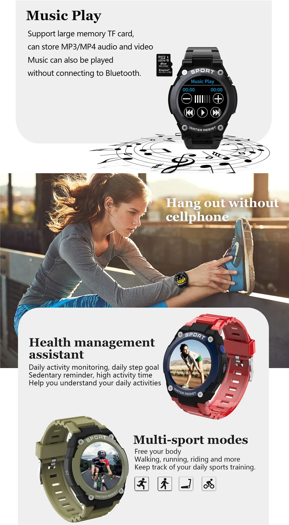 DT97 gps Смарт-часы для мужчин монитор сердечного ритма кровяное давление запись звука Компас Барометр оповещение Smartwatch VS DT98 F18