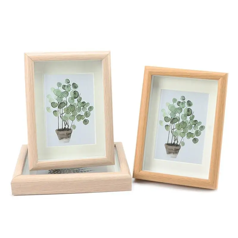Stylish and simple atmospheric Photo Frame stereoscopic Poster Frame Wooden Three-Dimensional Hollow Creative Photo Frame