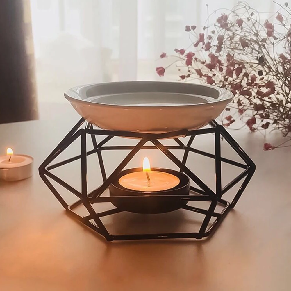 Candle Holder Burner Holder Stainless Steel Oil Light Candle Burner