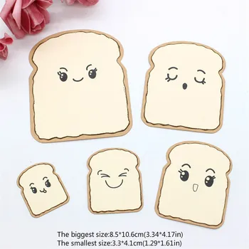 

VUAWRTG Toast Metal Cutting Dies Stencils for DIY Scrapbooking Decorative Embossing DIY Paper Cards