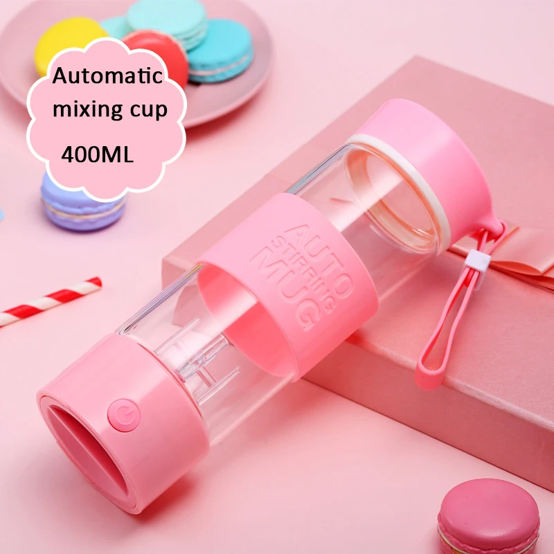 400ml Lazy Automatic Self Stirring Mug Coffee Milk Electric Mixing Cup Home Office Travel Mixer Whisk Glass | Дом и сад