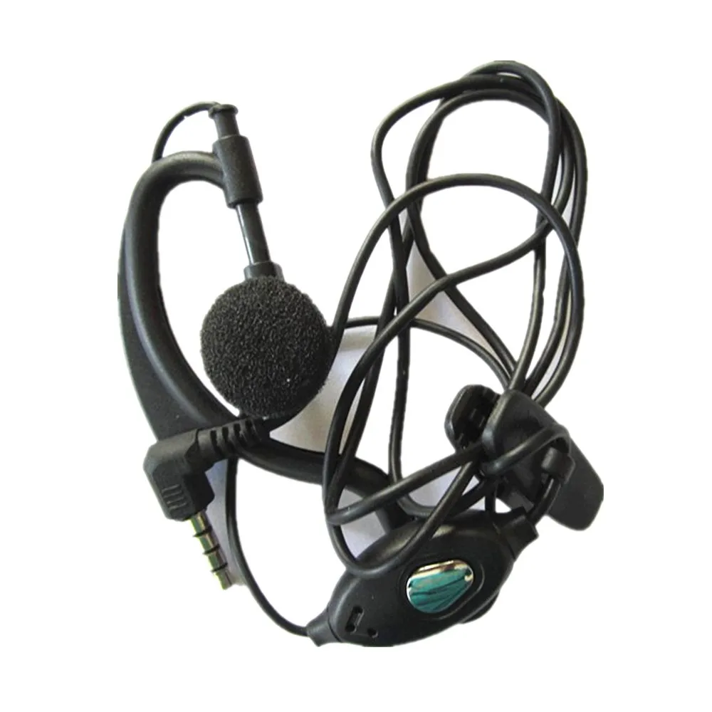 10pcs 3.5mm G-Shape Ear hook Headset Earpiece Mic PTT For Yaesu Vertex Two Way Radio VXF-1 VX-351 VX-354 VX-5R | Мобильные телефоны
