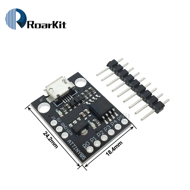 Digispark kickstarter миниатюрная Минималистичная плата разработки ATTINY85 модуль для Arduino usb