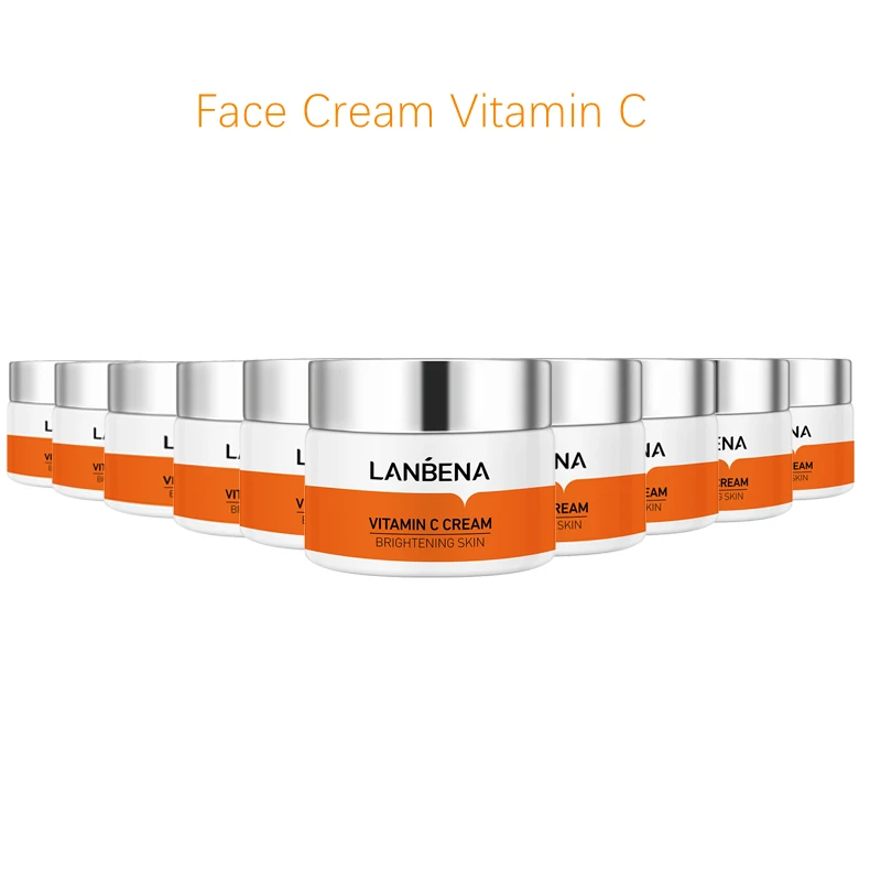 PROD 1005003485138915 10PCS LANBENA FaceCream Vitamin C Whitening
Nourish Brighten Remove Freckle Improving Dull Skin Anti Aging
Refreshing Not Greasy