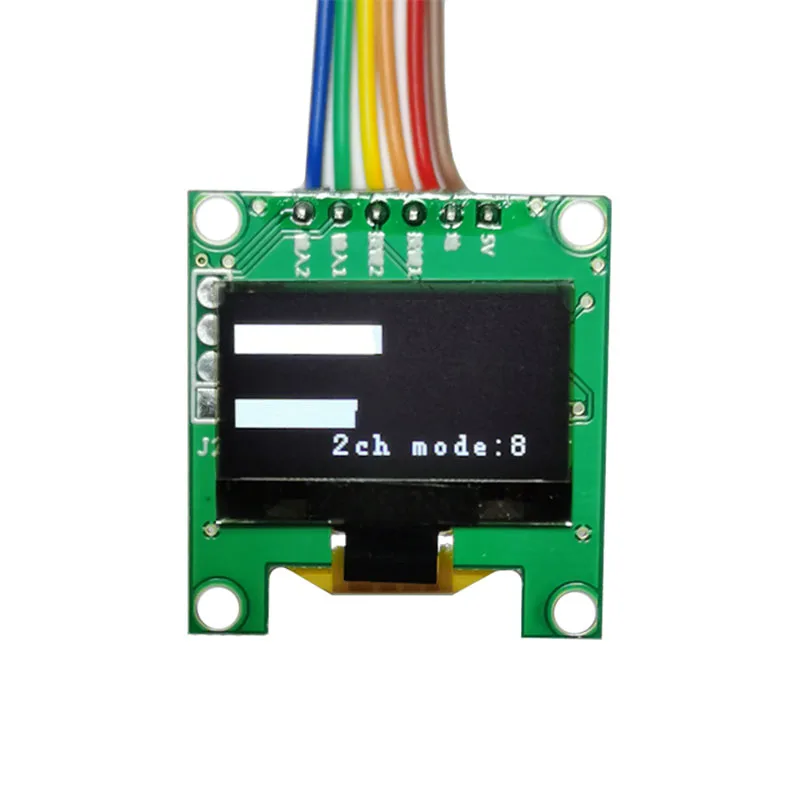 Мини анализатор спектра музыки OLED 0 96 дюйма MP3 ПК усилитель индикатор уровня звука