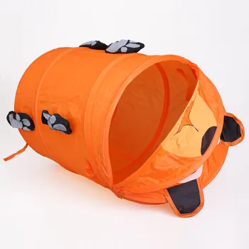 

Cute Animal Laundry Basket Foldable Toy Storage Picnic Dirty Clothes Basket Box Cotton Wash Clothes Box Bathroom Organizer