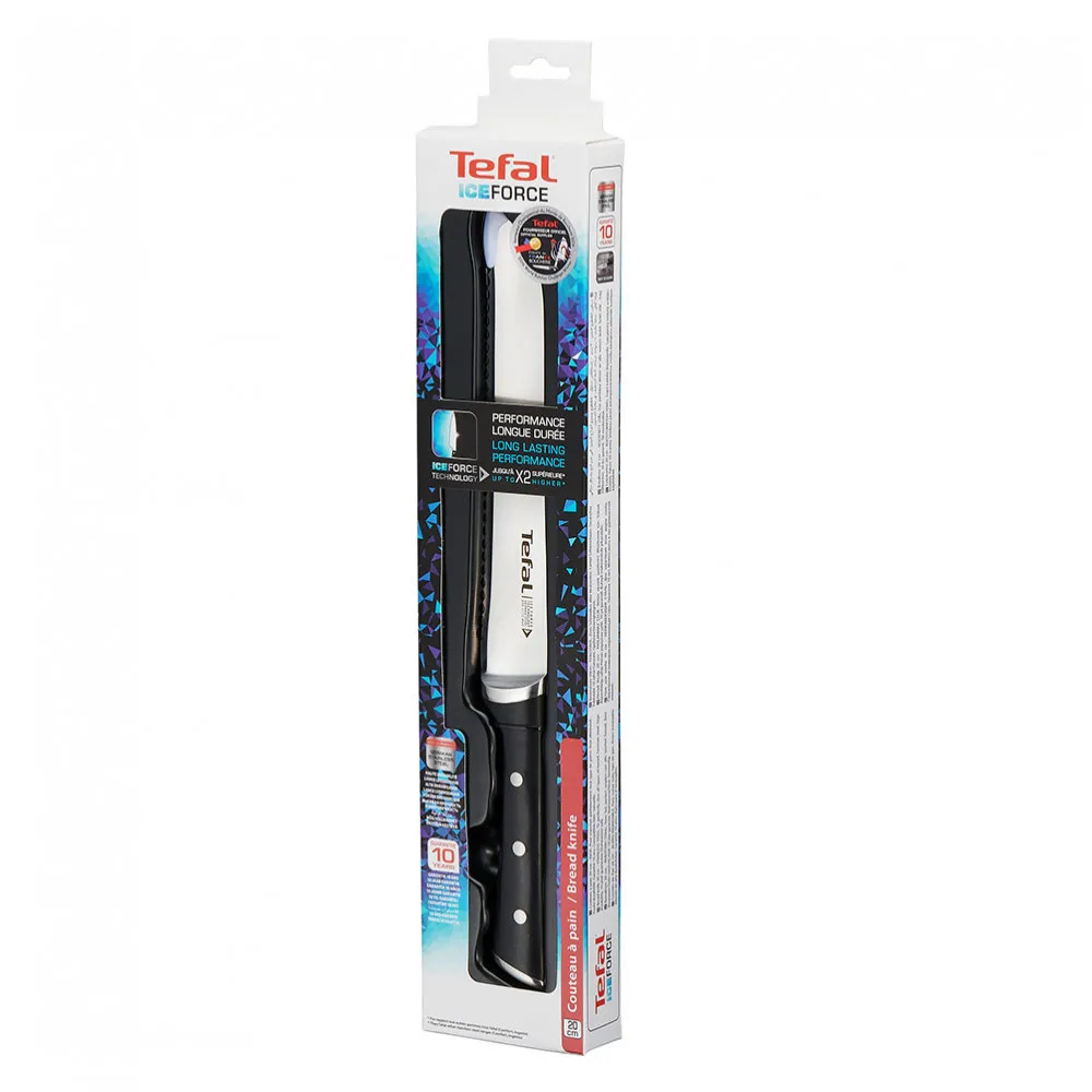Kitchen Knives TEFAL K2320414 Bread knife Ice Force Bread Knives kitchen accessories cooking
