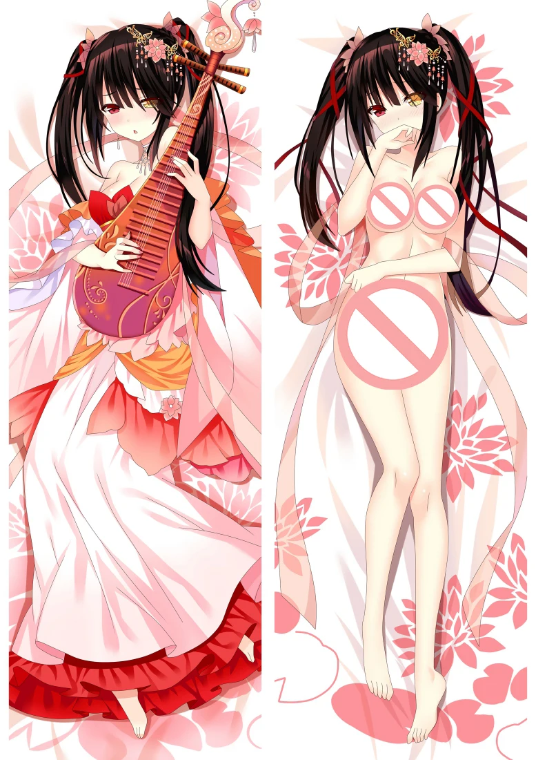Аниме Дата A Live Dakimakura Чехол персонажи кошмар валик чехол Tokisaki Kurumi обнимающий тело наволочка - Цвет: S3