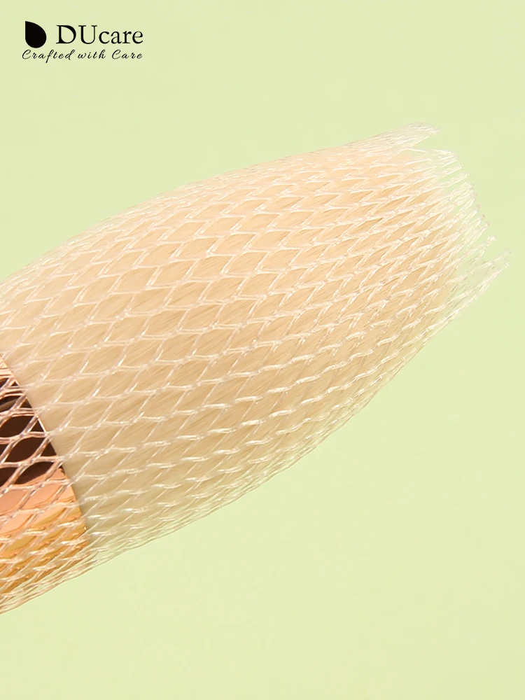 10PCS/20PCS Cosmetic Make Up Brushes Guards Mesh Protectors Cover Sheath Net White/Green