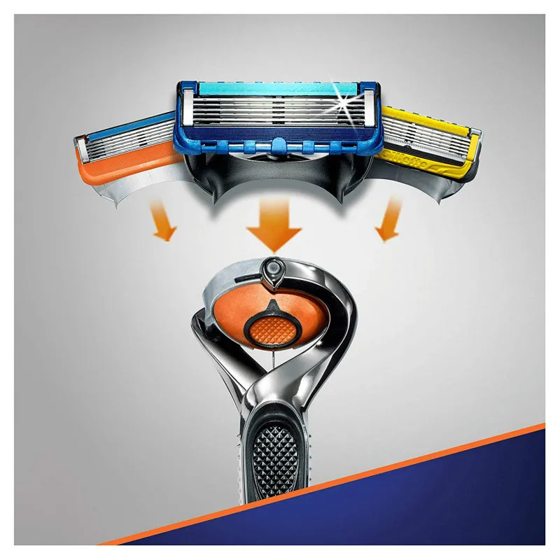 Original Gillette Fusion ProGlide 5 Blade Shaving 8 Pcs Cassettes Fusion Shaving Cartridge Replaceable Razor Blades 5