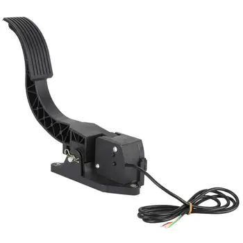 

Electric Car Motorcycle Acceleration Pedal Black Pedal Speed Control Pedal Brake Pedal Easy To Install
