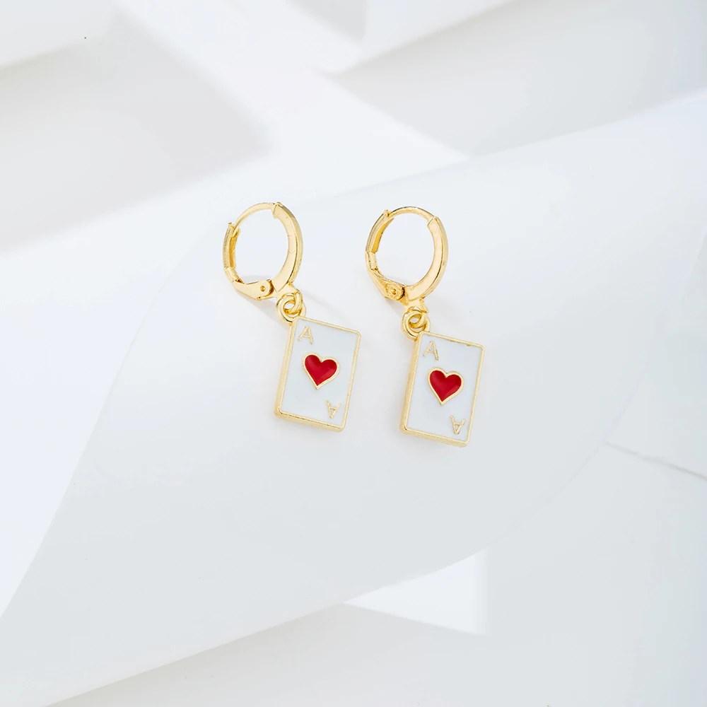 VG 6YM New Fashion Dripping Oil Acetate Sheet Portrait Drop Earrings Simple Design Dangle Earrings for Women Party Jewelry drop earrings dangle earrings