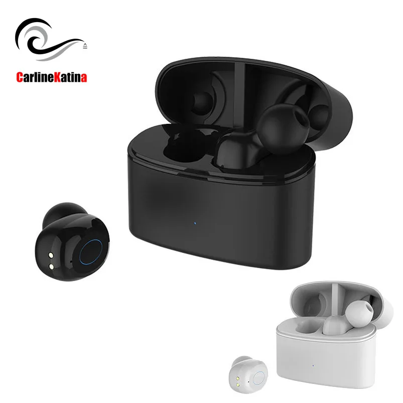 

Upgrade 5.0 Bluetooth Sport Headset Wireless TWS T6 Earphones Sports Headphones HIFI Mini Earbuds w Mic for All Mobile Phone