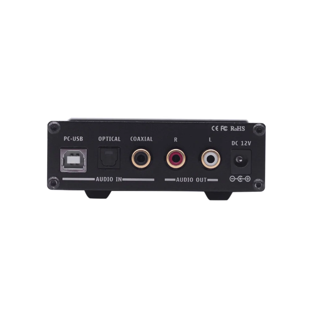DAC декодер SUCA DAC-Q5 Наушники цифровой аудио усилитель HiFi оптический аудио/коаксиальный/USB DAC Q5 декодер с усилителем