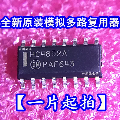 10 шт. MC74HC4852A HC4852A SOP16 Новый и оригинальный|Интегральные схемы| |