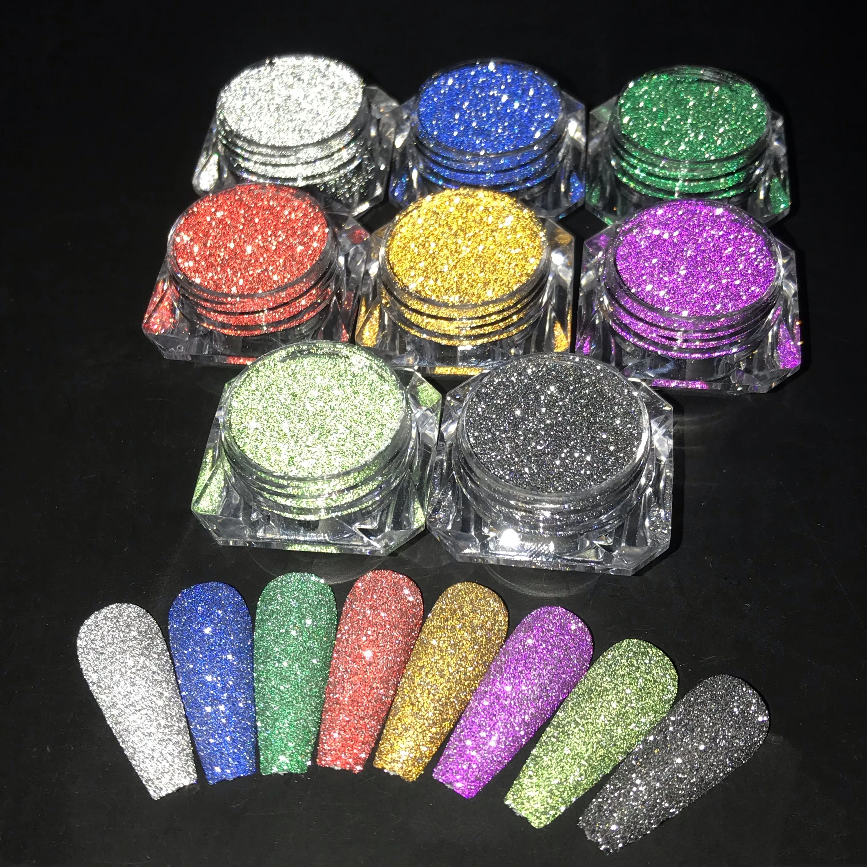 20g/bag DIAMOND UNICORN IRIDESCENT GLITTER Diamond Dust Nail