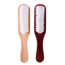 Портативная деревянная ручка Мужская кисть для бритья лицо, Борода Усы Массажная расческа парикмахерская для укладки волос Расческа для бороды