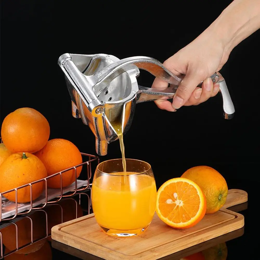 Легкая многофункциональная алюминиевая соковыжималка необходимая ручная для