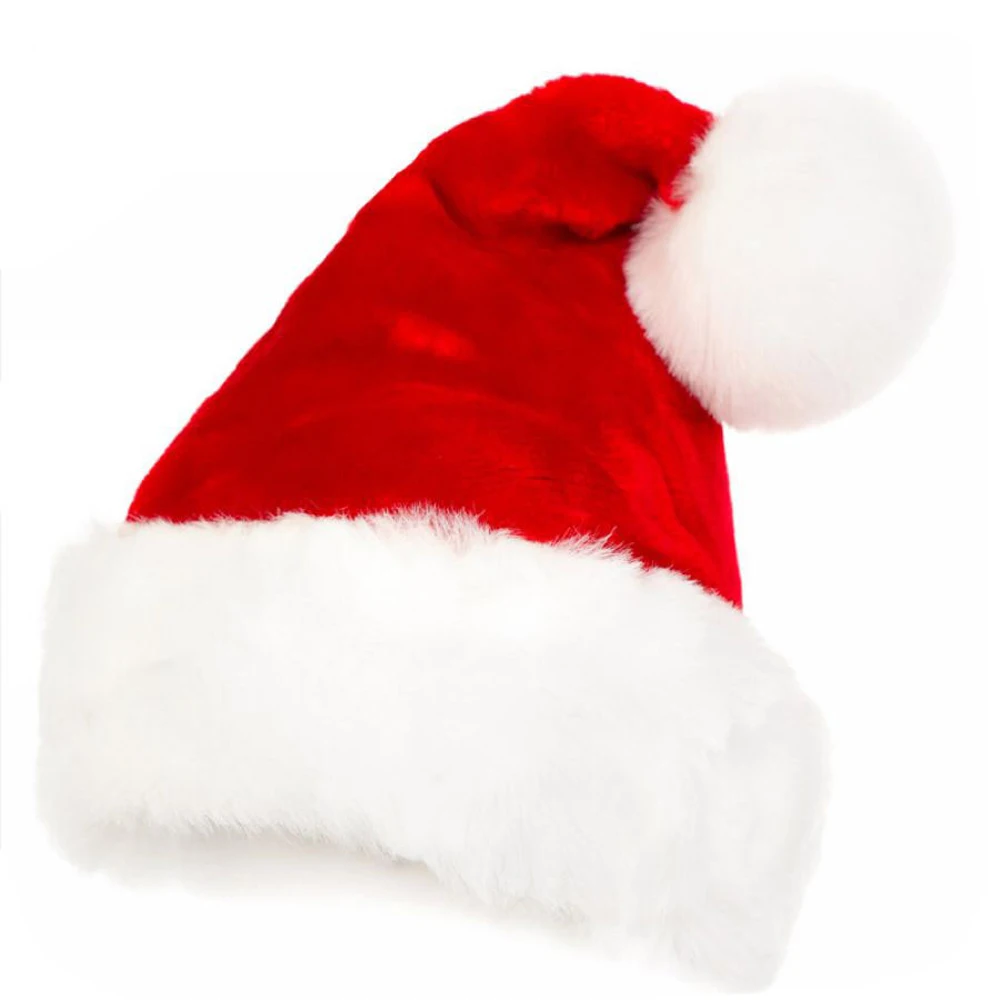 10pcs Adult&Children red color Christmas hat&Santa hat&Santa Cap used for Christmas