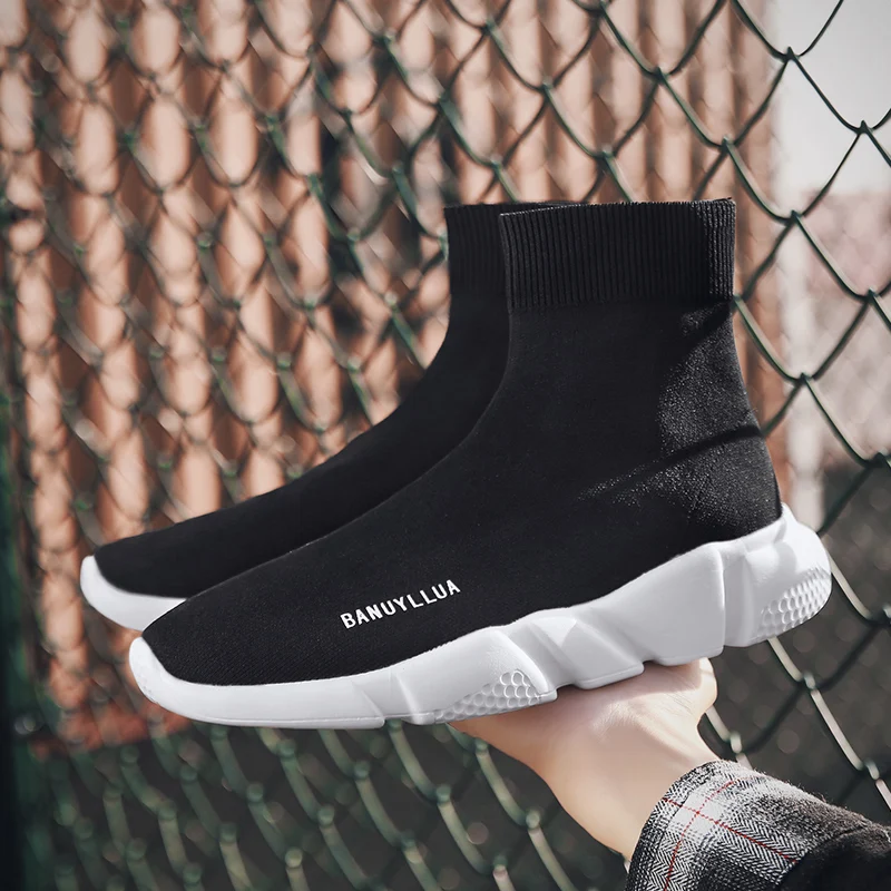 

Fashion Casual Shoes man Comfortable Breathable Mesh Soft Sole Men's Platform Sneakers men Chaussure Femme basket Men