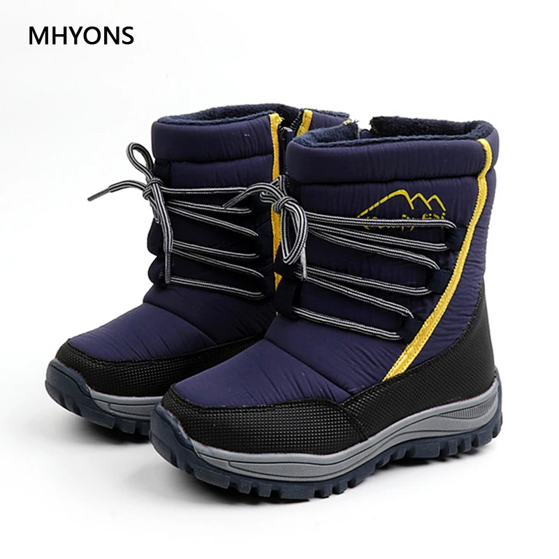 

Children Boots Boys Snow Boots Girls Sport Children Shoes For Boys Boots Fashion Leather Children Shoes Kid Sneakers 2019 Winter