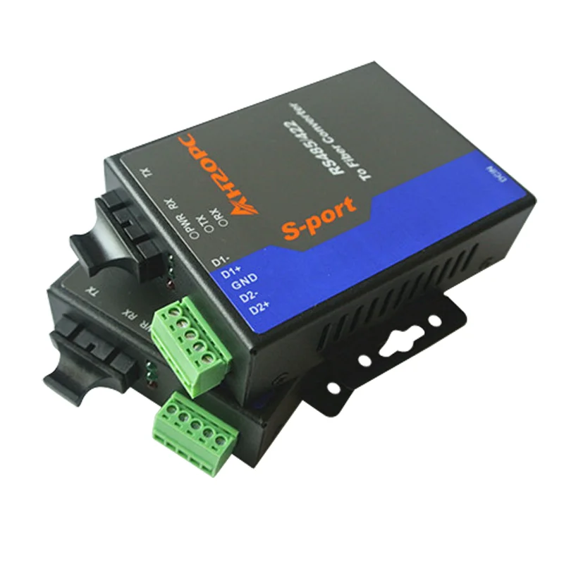 

2 Way RS485 Two-way Optical Fiber Converter 485 Optical Cat 485 Optical Fiber Transceiver MODBUS to Optical Fiber