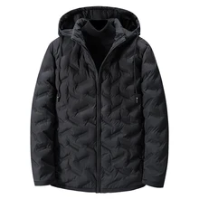 Очень большая мужская куртка Толстая Большая мужская Толстая куртка зимняя негабаритная парка с капюшоном мужская хлопковая куртка плюс размер 2XL-9XL