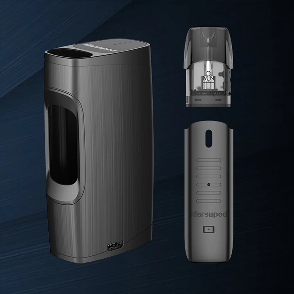 Uwell MarsuPod PCC комплект 150 мАч аккумулятор 11 Вт 1,3 мл многоразовые стручки с 1000 мАч зарядный чехол Vape Pod системный комплект