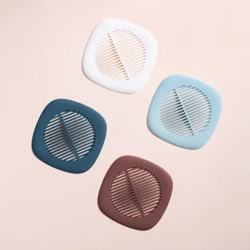 

Silicone Drain Hair Catcher Sink Filter Shower Drain Strainer Kitchen Bathroom Anti Clogging Bath Shower Cover