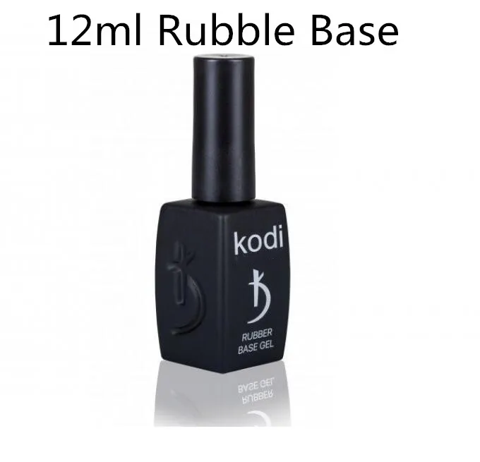 12ml base KODI гель Профессиональный 12 мл резиновое Базовое покрытие гель лак УФ грунтовка для ногтей щебень верхнее покрытие Гибридный Полупостоянный гель - Цвет: 12ml base