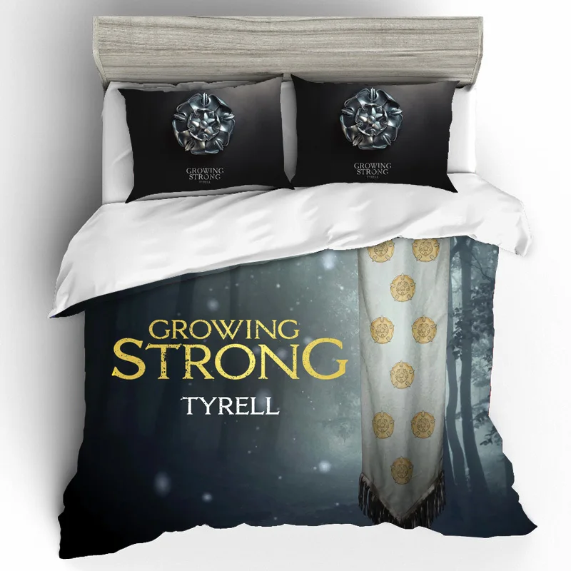 Game Of Thrones Duvet Cover Bedding Sets Queen Size Bedding Set Pillowcases Skull Bed Linen Home Textile Bedclothes Dropshipping