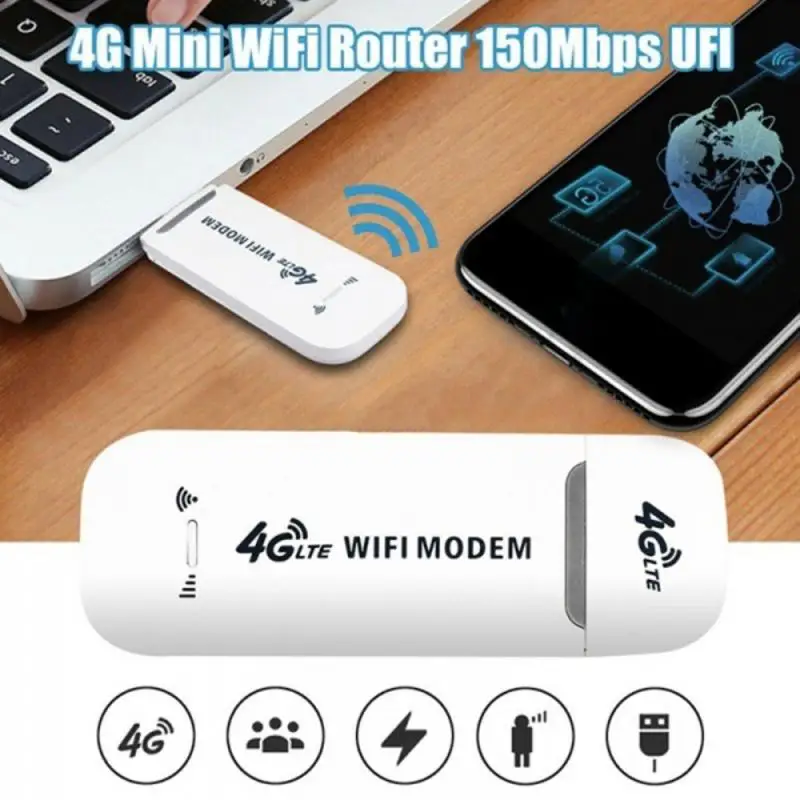 LTE 4G USB Wi-Fi модем USB-ключ автомобильный роутер Lte сетевой адаптер со слотом для