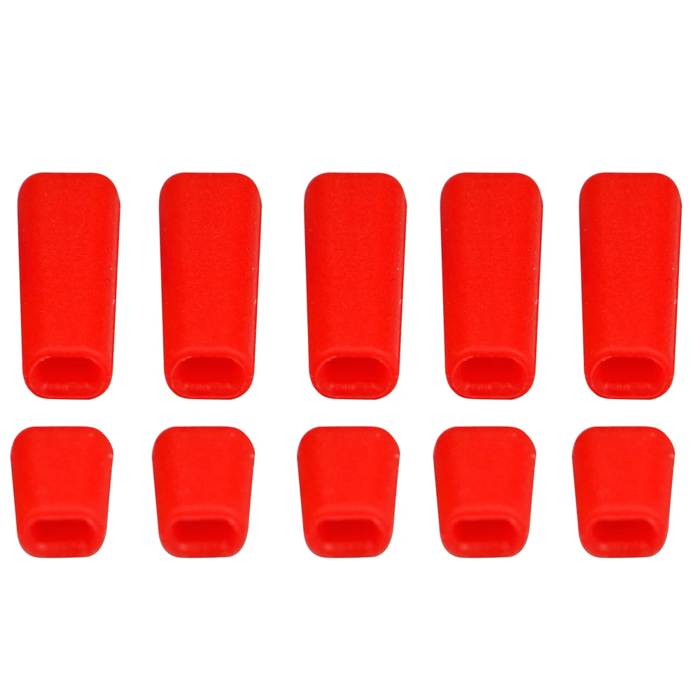 10PCS LDARC RC FPV Remote Control Switch Protection Sleeve Lever Cap Silicone Cover Mix Color for RC Transmitter Protect Jacket