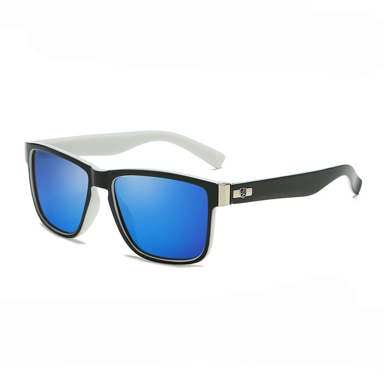 Psacss Новые квадратные поляризованные солнцезащитные очки для мужчин для вождения рыбалки TR90 оправа солнцезащитные очки мужские высококачественные солнцезащитные очки UV400 Oculos - Цвет линз: GD2835-6