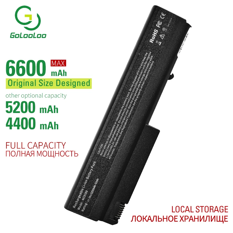 

Golooloo 6 cells laptop battery for Hp COMPAQ EQ441AV HSTNN-DB05 DB16 DB28 FB05 FB18 IB05 IB08 IB16 IB18 IB28 LB05 LB08 MB05