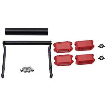 

2 Set Motorcycle Accessories: 1 Set Engine Guard 25mm Crash Bar & 1 Set Gps Navigation Bracket