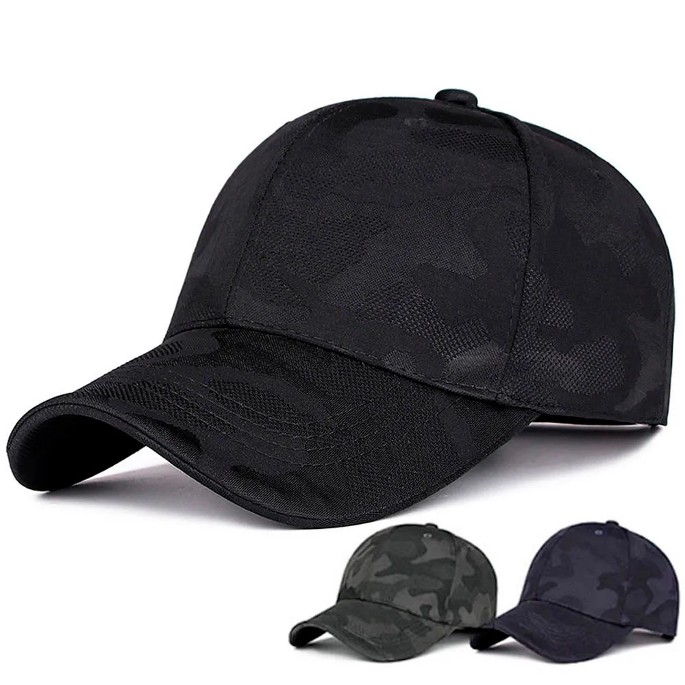 

Unisex Men Women New Camo Baseball Cap Fishing Caps Outdoor Hunting Camouflage Jungle Hat Tactical Hiking Hats Czapka #T1P