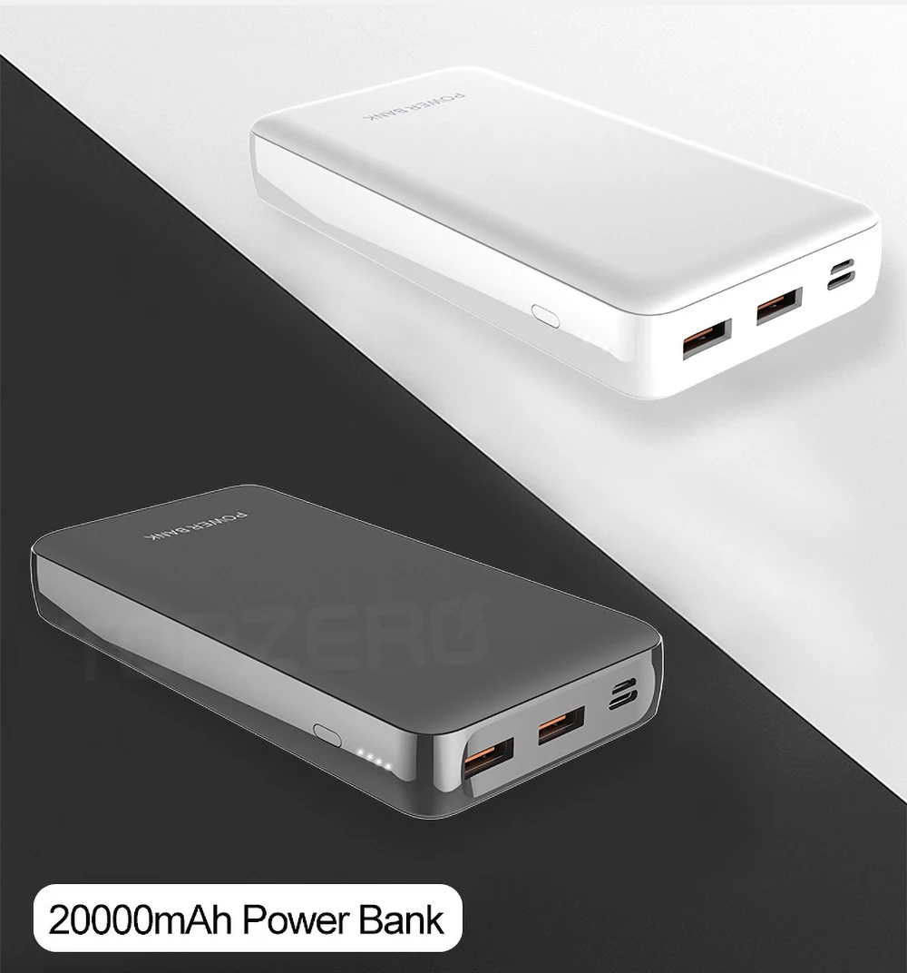 Внешний аккумулятор 20000 мАч usb type C PD3.0 Быстрая зарядка внешний мобильный аккумулятор QC 3,0 Быстрая зарядка повербанк зарядное устройство