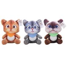 

Soft Plush Doll Supplies Plush with Scarf Design Gift for Baby Accompany Dolls Soothing Plushies Toy for Children