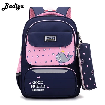 

New Fashion Cartoon Backpack for Girls Cute Trendy Design Children Backpack Oxford Waterproof Large Capacity Students School Bag